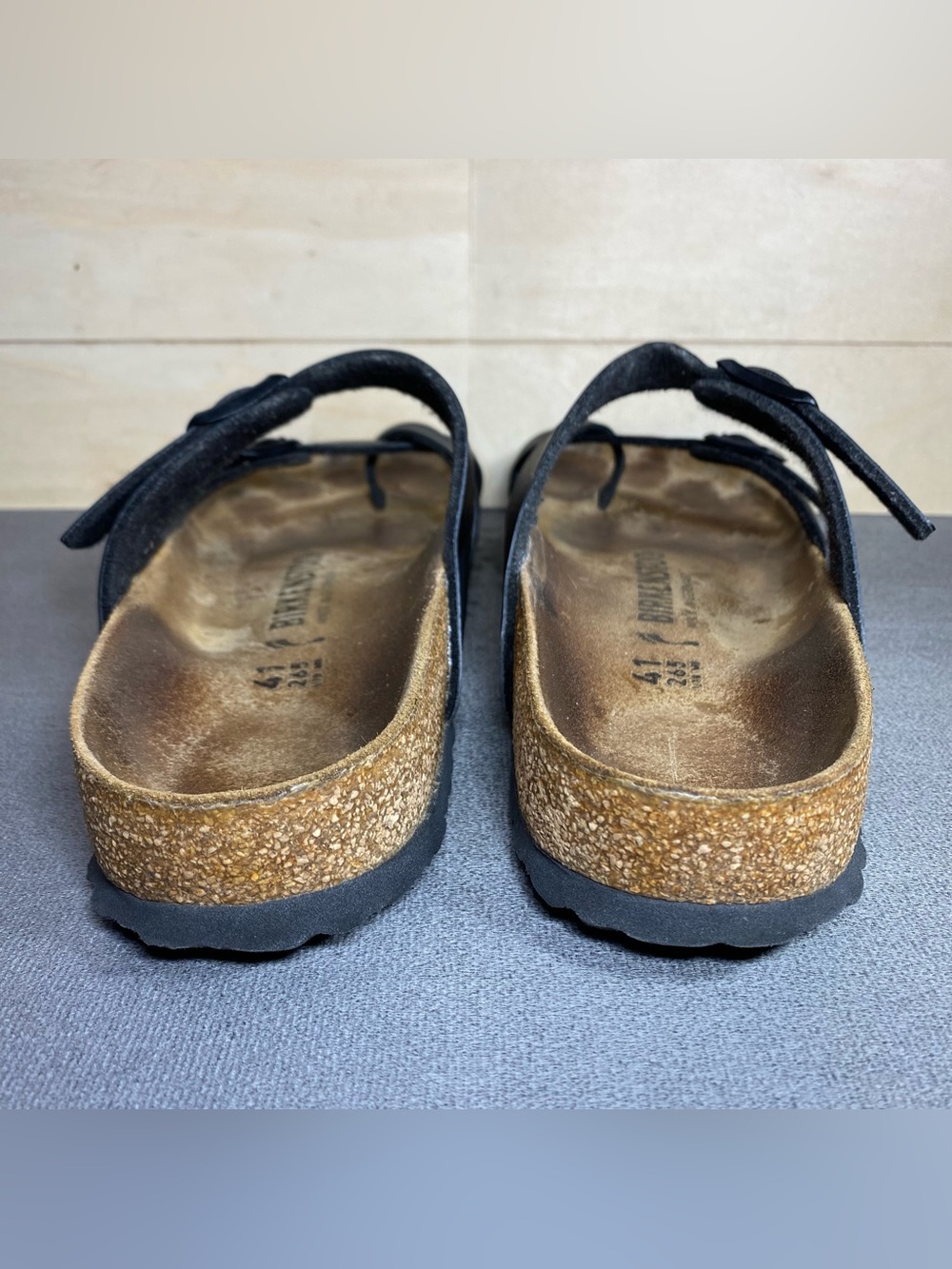 Birkenstock Mayari Sandals Black Women's Size 10 Shoes EU41 Birko-Flor - Picture 6 of 11